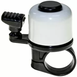 BBB Ringklokke Mini Nuvo Alu Hvid M.skrue