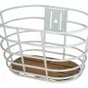 NORDEN Kurv Alu 28" Lys Grå Med Træbund & Tilbehør 3 NORDEN Kurv Alu 28" Lys Grå Med Træbund & Tilbehør -Cykeltasker salg 5711278021929