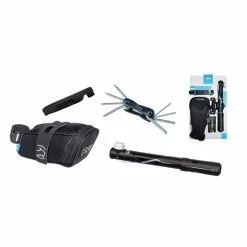 PRO Sadeltaske M/ Pumpe + Værktøj