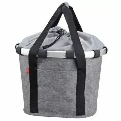 KLICKFIX Styrtaske Grå 35x28x26cm 15Liter Max 5kg