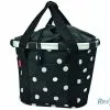 KLICKFIX Styrtaske Sort Prik 35x28x26cm 15Liter Max 5kg 2 KLICKFIX Styrtaske Sort Prik 35x28x26cm 15Liter Max 5kg -Cykeltasker salg KF303 35