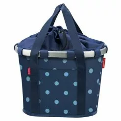 KLICKFIX Styrtaske Mix Dots Blå 35x28x26cm Max 5kg